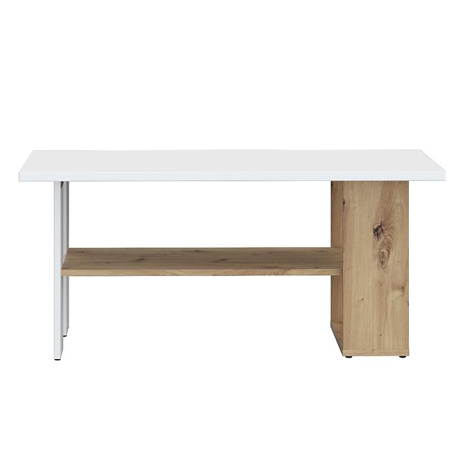 Konferenčný stolík Caldicot CFTT5210-M256 biely/dub artisan,3