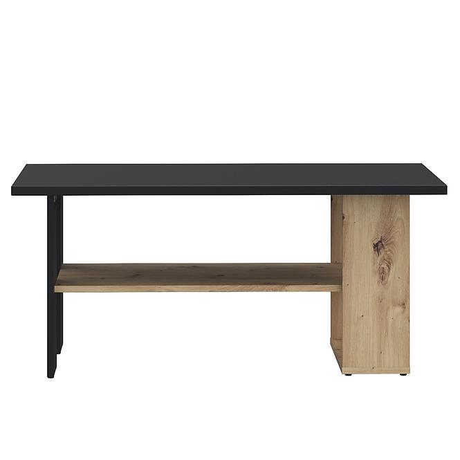 Konferenčný stolík Caldicot CFTT5210-M922 čierny/dub artisan,2