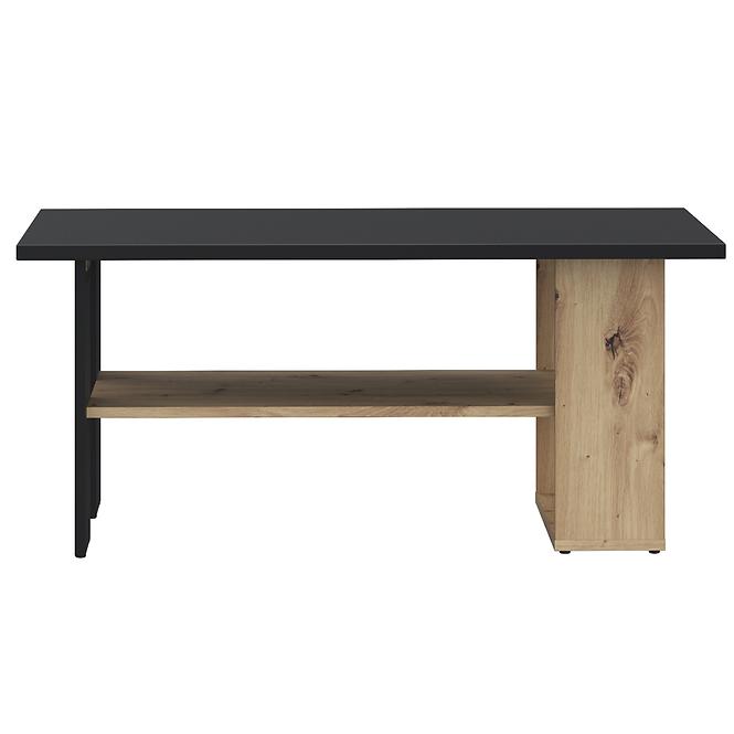Konferenčný stolík Caldicot CFTT5210-M922 čierny/dub artisan,3