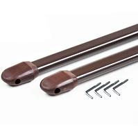 Teleskopická vitrážová tyč hnedý 40-70cm