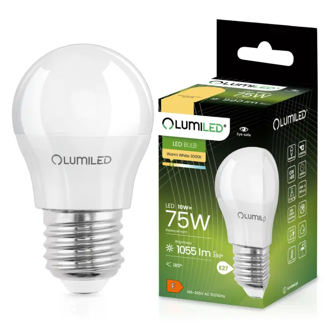 Žiarovka LED 10W E27 1055LM CB