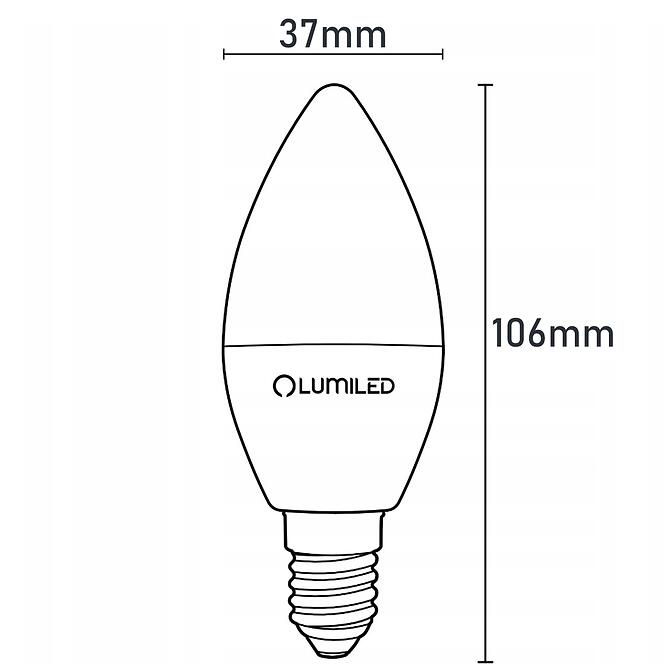Žiarovka LED sviečka 8W E14 806LM NB 4000K,4