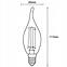 Žiarovka LED sviečka FIL FR 7W E14 806LM 4000K,4