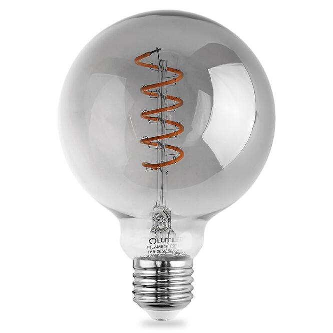 Žiarovka LED G95 filament 6W E27 2200K SMOKEY,2
