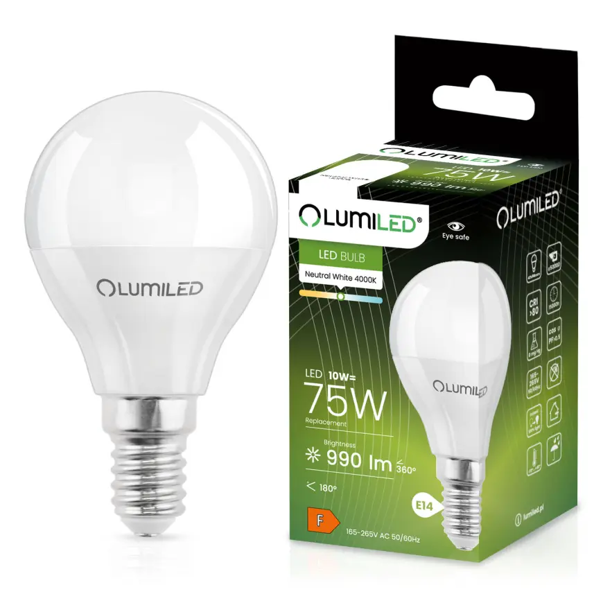 Žiarovka LED 10W E14 1055LM NB