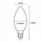 Žiarovka LED sviečka 10W E14 1055LM CB,4