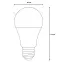 Žiarovka LED A60 10W 75W E27 1055LM 4000K,4