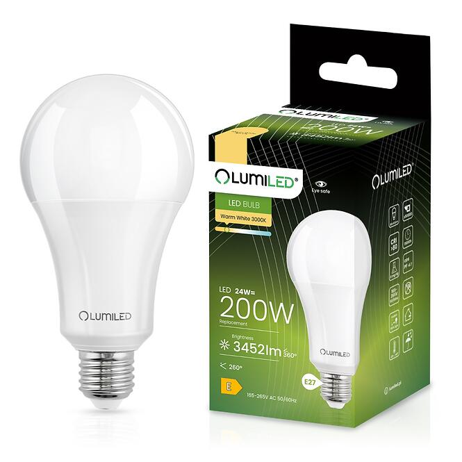 Žiarovka LED A95 24W 200W E27 3452LM 3000K