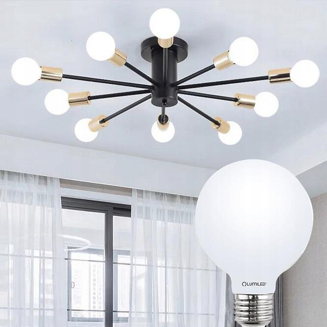 Žiarovka LED filament FR G95 8W E27 880LM 3000,3