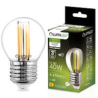 Žiarovka LED  FIL 4W E27 470LM NB