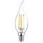 Žiarovka LED plameň FIL CL 7W E14 806LM 3000K