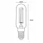Žiarovka LED ST26 T25 FIL 4W E14 440LM 3000K,4