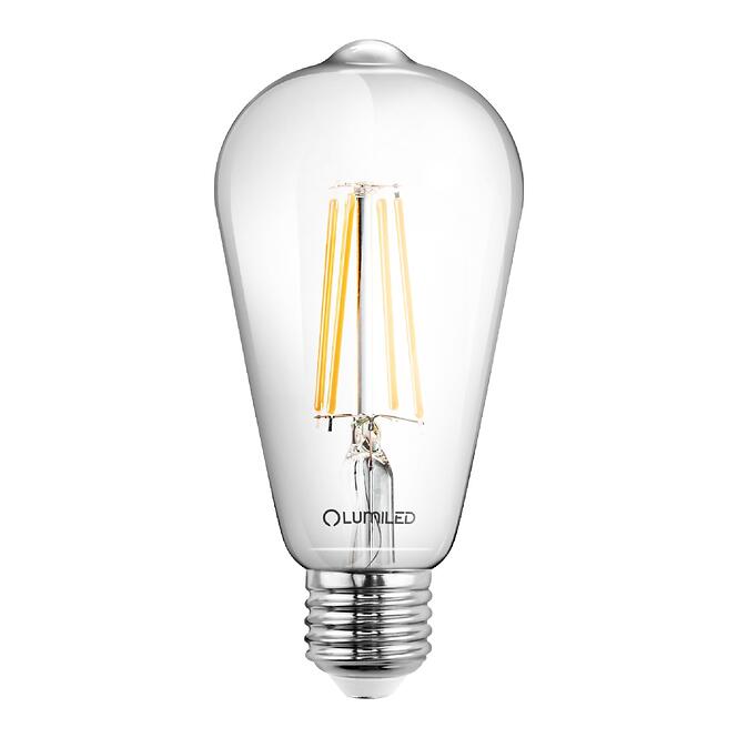Žiarovka LED ST64 filament CL 8W E27 880LM 400,2