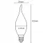 Žiarovka LED sviečka 5W E14 470LM CB plameň,4