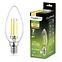 Žiarovka LED sviečka FIL 4W E14 470LM 3000K,2