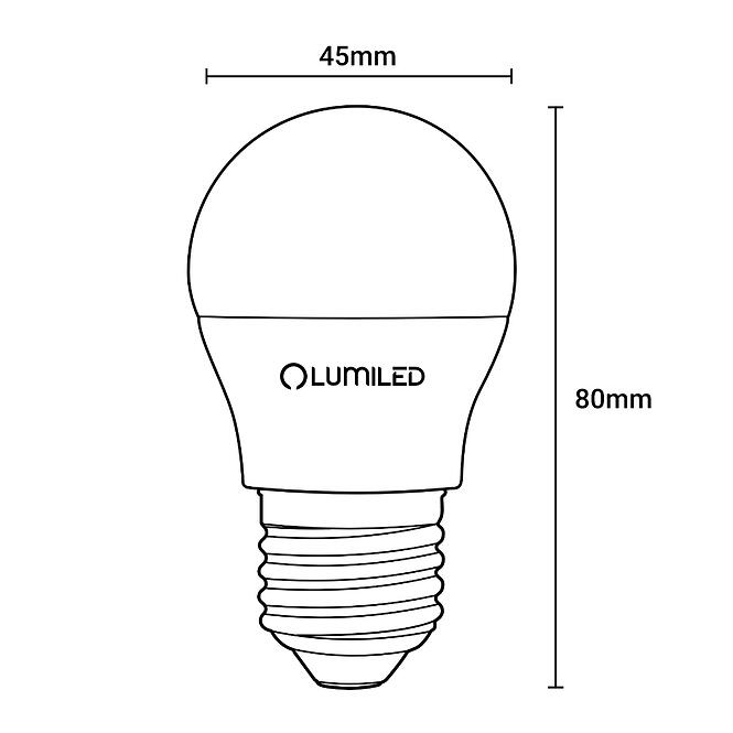 Žiarovka LED 5W E27 470LM NB