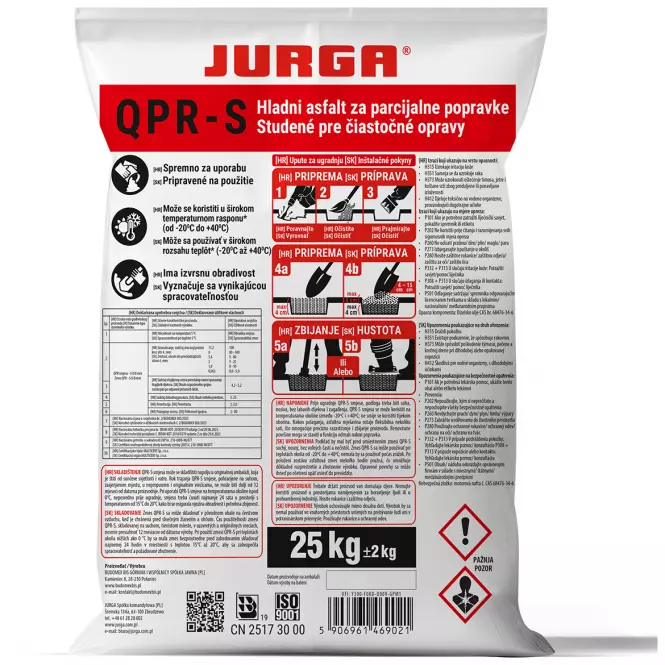 Jurga cestný asfalt 25 kg
