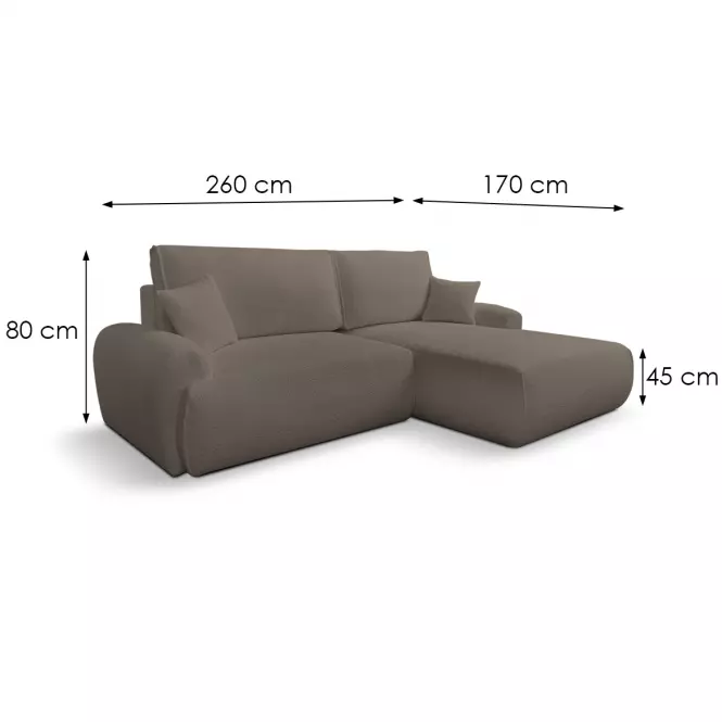 Rohová sedacia súprava Boonu pravý Jaguar 8,6