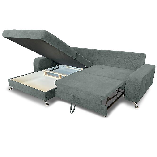 Rohová sedacia súprava Wenus L Bellini 17 tyrkysová