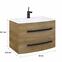 Skrinka Perla 80 2S Dub Natural,2
