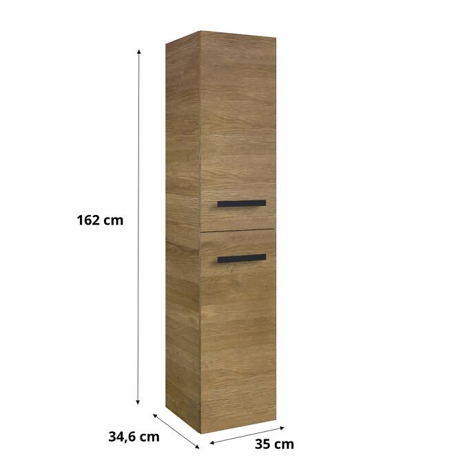 Vysoka skrina Perla 35 2D Dub Natural,2