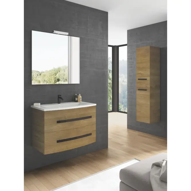 Vysoká skriňa Perla 35 2D Dub Natural,3