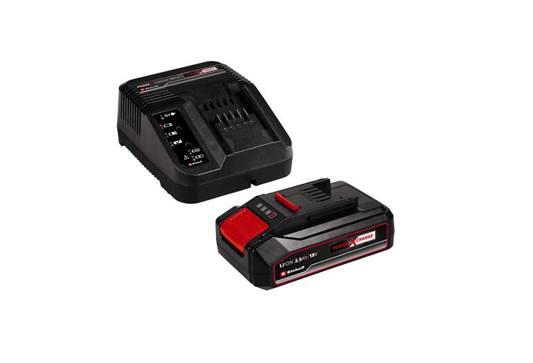 Einhell Vŕtací skrutkovač TE-CD 18/40 Li-Solo + PXC Štartovacia Sada 18V 2,5Ah PXC Starter Kit,2
