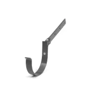 Žľabový hák kĺbový 125 mm Bryza grafit