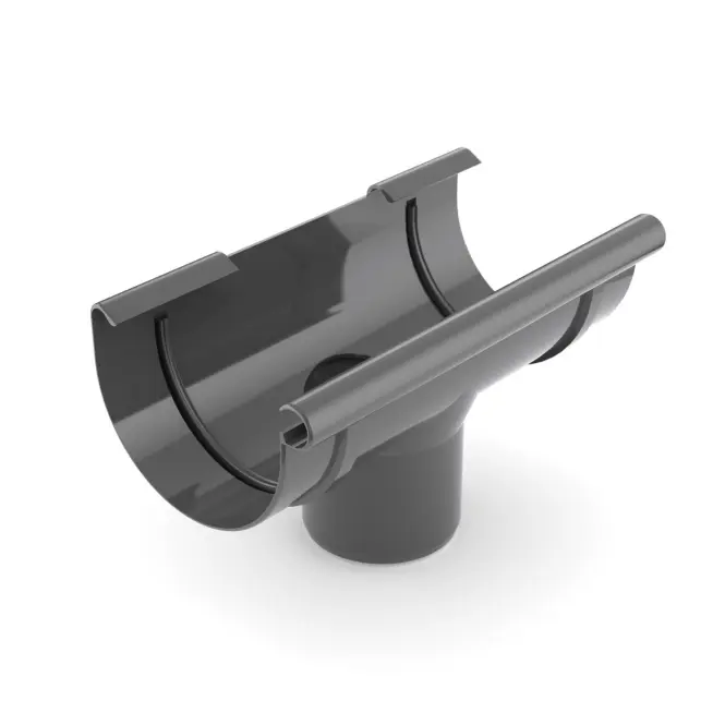 Odkvapový kotlík Bryza Ø 75/63 mm plastový grafit