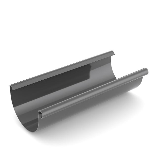 Odkvapový žľab Ø 125 mm plastový dĺžka 3000 mm grafit
