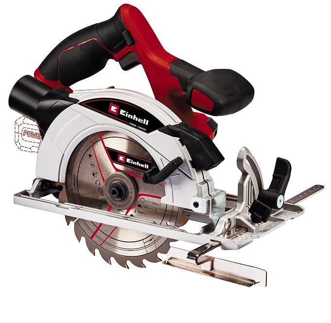 Einhell Ruční Kotoučová Pila TE-CS 18/150 Li - Solo + PXC Startovací Sada 18V 2,5Ah PXC Starter Kit