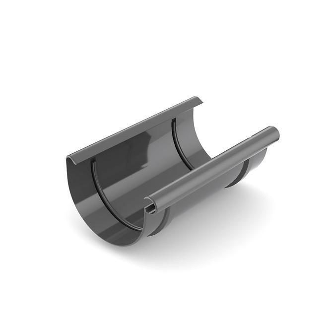 Spojka pre odkvapový žľab Ø 125 mm plastová grafit