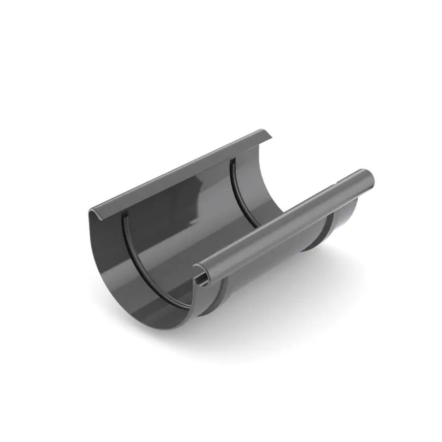 Spojka pre odkvapový žľab Ø 125 mm plastová grafit