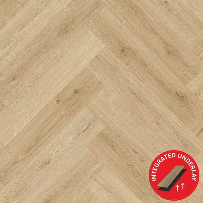 Vinylová podlaha LVT RIGID Dub Memfis Herringbone 5+1mm 0,3mm