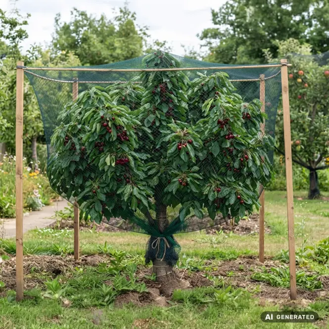 Ochranná sieť proti vtákom 5x10 m 10 g/m2 17x17 mm,2