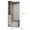 Predsieňový nábytok Hugo I Cc Hg1+P2 Vankúš Kašmír/Čierna,2