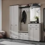 Predsieňový nábytok Hugo VII Cc Hg7+P2 Vankúš Kašmír/Čierna