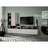 Obývacia stena Tytan Dgc Tt Dub Grafit/Kašmír