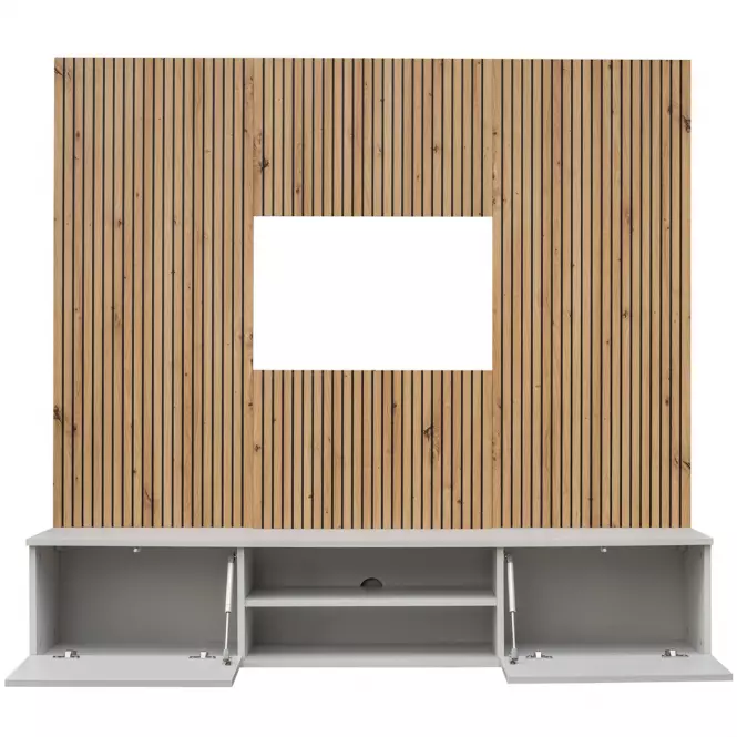 Obývacia stena Xari Pgas Xr L2 Perla Gray/Artisan