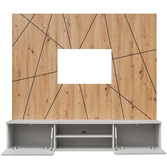Obývacia stena Xari Pgas Xr G2 Perla Gray/Artisan