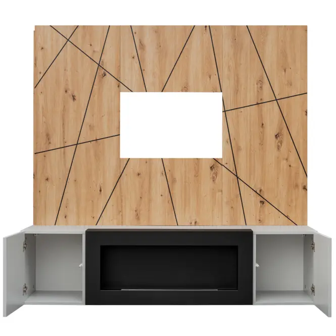Obývacia stena Xari Pgas Xr G2-K Perla Gray/Artisan,4