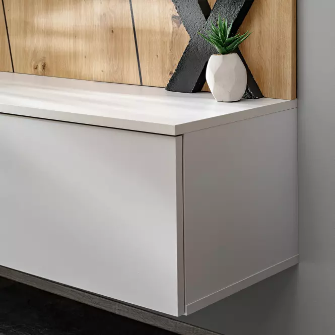 Obývacia stena Xari Pgas Xr G2-K Perla Gray/Artisan