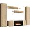 Obývacia stena Fly Hj Fy M1 Hickory Jackson/Biokrb,3