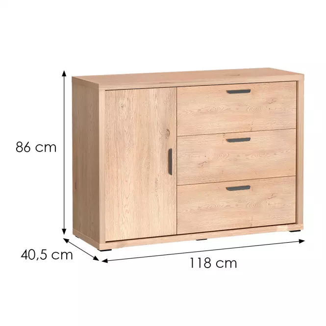 Komoda Grande G1 120 Dub Cremona