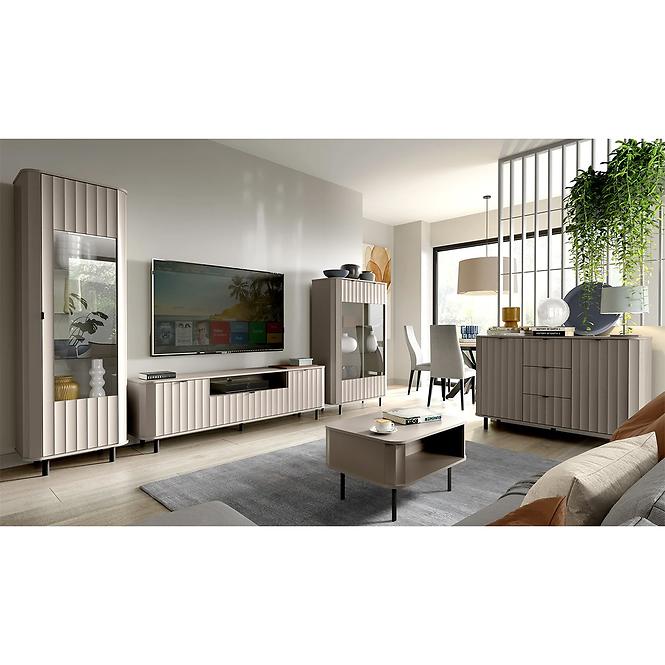 Komoda Novado 1nv 140 Clay Gray