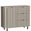Komoda Novado 3nv 110 Clay Gray