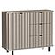 Komoda Novado 3nv 110 Clay Gray