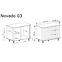 Komoda Novado 3nv 110 Clay Gray,5