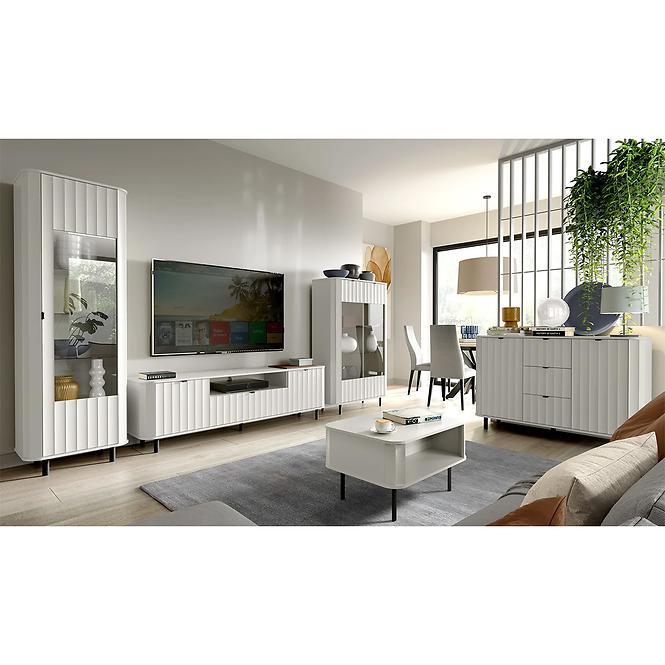 Komoda Novado 1nv 140 Biela klasika