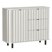 Komoda Novado 3nv 110 Biela klasika